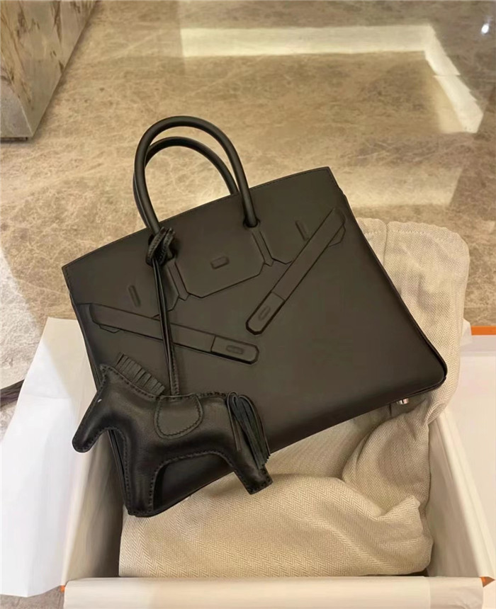 HERMES에르메스 SHADOW 버킨백 25cm 스위프트